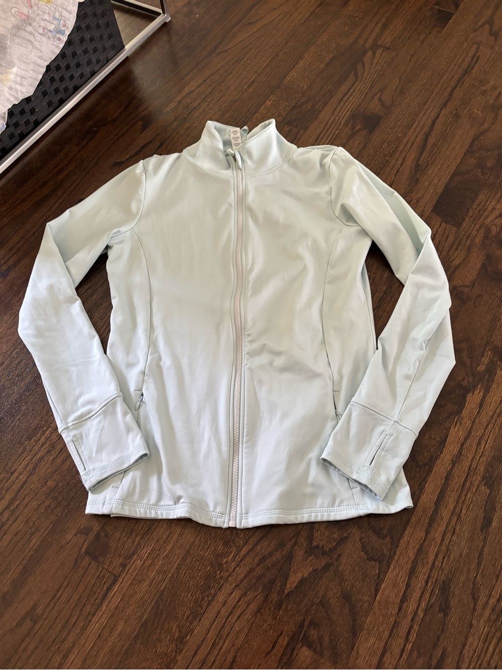 Marika Light Mint Full-Zip Utility Jacket